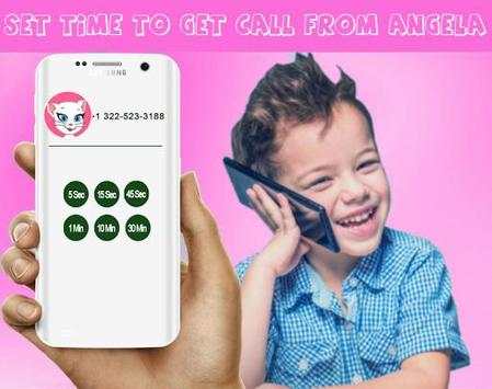 Call From Angela - My Talking Angela and tom screenshot 2