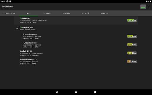 WiFi Monitor: analizzatore di reti Wi-Fi screenshot 9