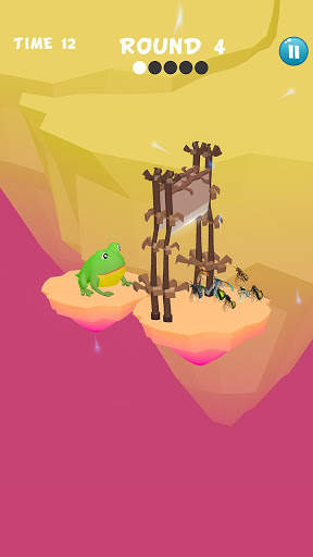 Tap the frog- Homeless Frog Games screenshot 10