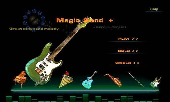 Magic Band  (Piano,Guitar ...) screenshot 1