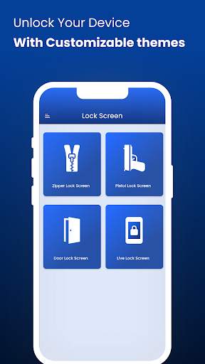 Smart touch App lock screen screenshot 7