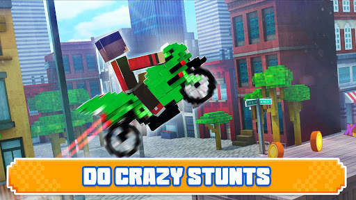 Blocky Superbikes Race Game screenshot 8
