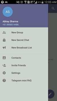 Telegram mini स्क्रीनशॉट 6