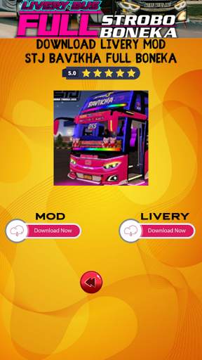 Livery Bus Full Strobo dan Full Boneka screenshot 5