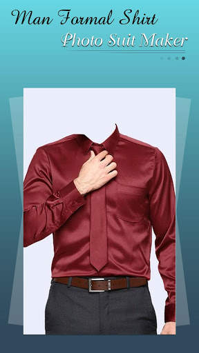 Man Formal Shirt Photo Suit Maker screenshot 3