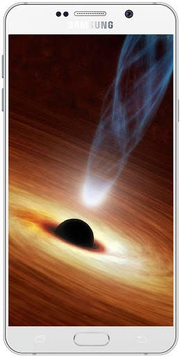 Black Hole Wallpaper HD screenshot 2
