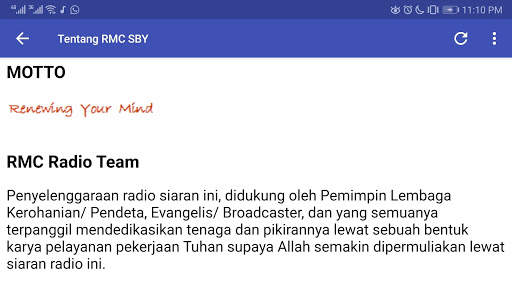 RMC Radio Sby screenshot 12