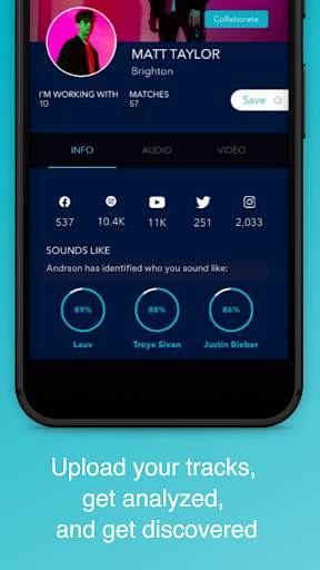 Andrson: Sound-Driven Discovery for Musicians screenshot 3
