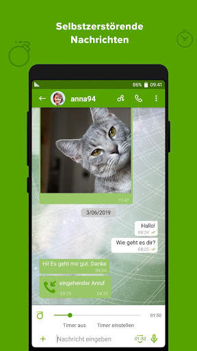Crypviser Secure Messenger screenshot 2