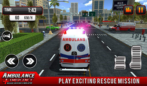 911 Ambulance City Rescue Game screenshot 8