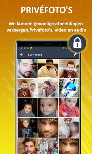 App slot Vingerafdruk Galerij screenshot 4