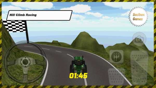 Tractor Hill Climb 3D Game screenshot 2