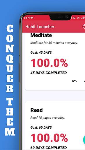 Habit Launcher screenshot 2