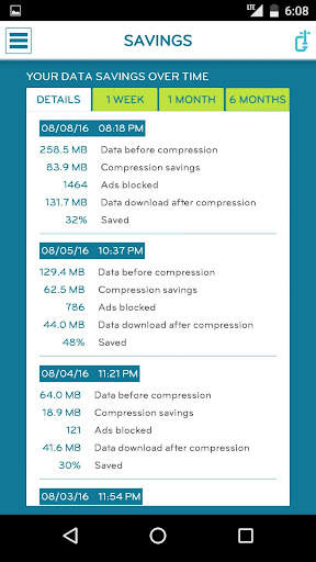 DataCompress: Save money स्क्रीनशॉट 9