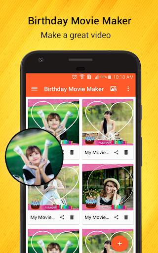Birthday Movie Maker screenshot 1
