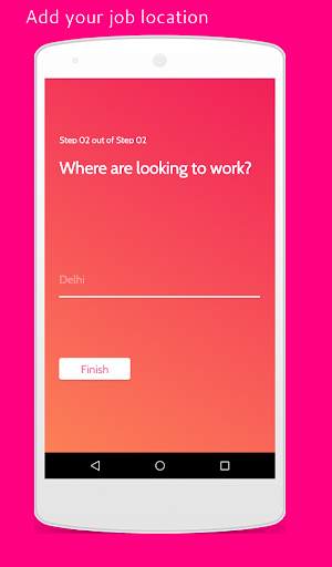 Online job search(gigbites) скриншот 3