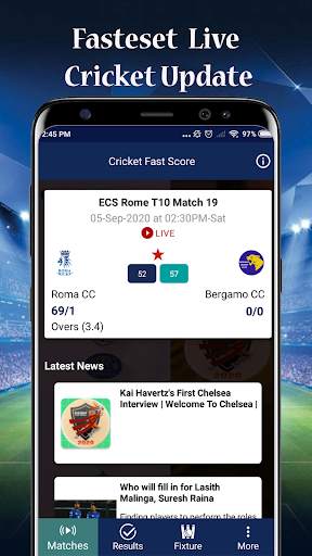 Cricket Live Line screenshot 1