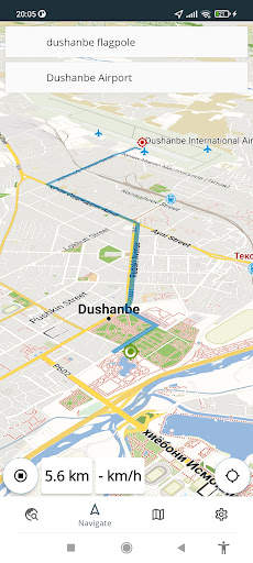 Dushanbe Tajikistan Map screenshot 3