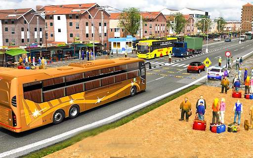 Coach Bus Driving 3d - Coach Bus Game screenshot 6