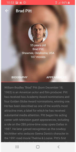 Movie Browser screenshot 2