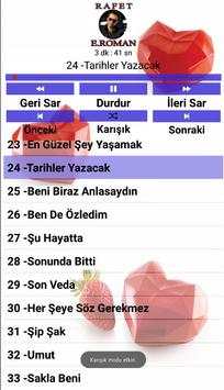 Rafel El ROMAN Şarkıları(İnternetsiz 40 Şarkı) screenshot 5