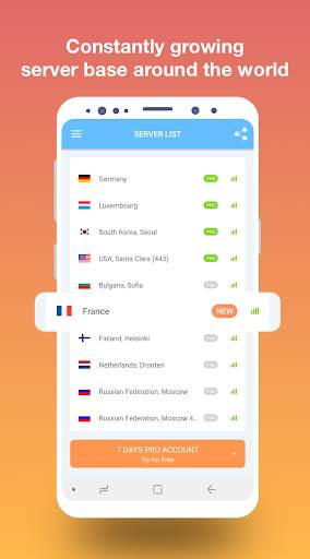 VPN Russia - get free Russian IP स्क्रीनशॉट 4