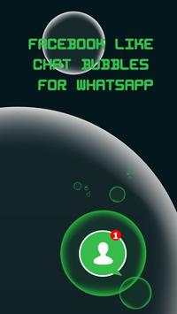Whats Chat Heads- Chat bubbles for Whatsapp screenshot 1