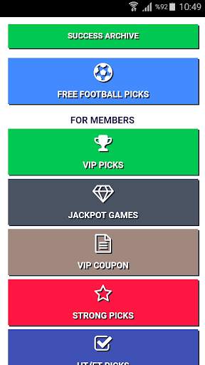 FOOTBALL PREDICTIONS screenshot 1