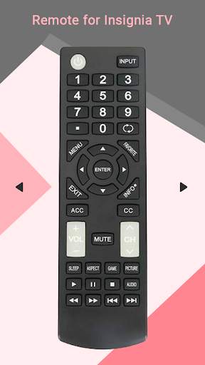 Remote for Insignia TV screenshot 4