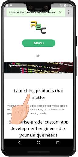 Edit a webpage - Momo Pro screenshot 1