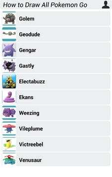 How to Draw All Pokemon Go screenshot 4