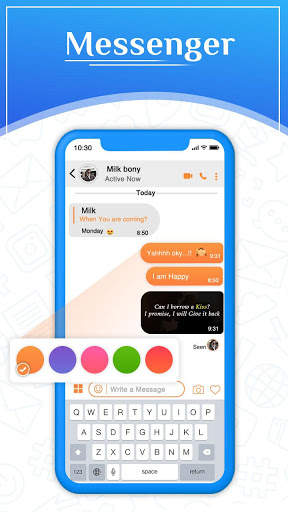 New Messenger 2020 : Free Video Call & Chat screenshot 3