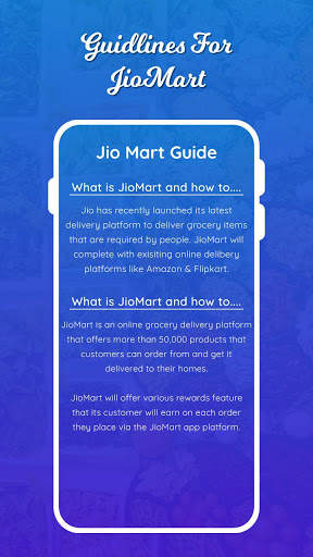 JioMart Kirana App Guide : Online Grocery Shopping screenshot 2