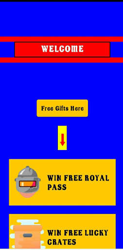 Win Free Royal Pass And Uc Lucky Win screenshot 1