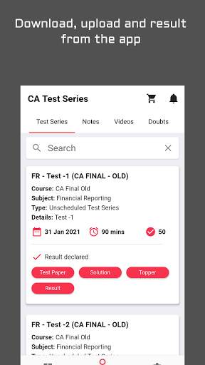 CA Test Series - An Online Test Series screenshot 3