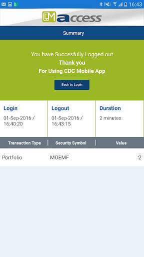 CDC Access Mobile Application screenshot 8