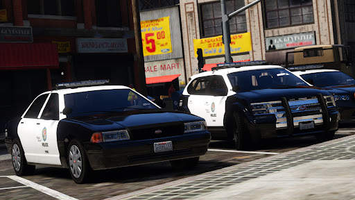 Mengemudi mobil polisi screenshot 1