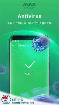 MAX Security  - Antivirus, Booster & Virus Cleaner screenshot 1