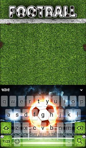 Football Animated Keyboard   Live Wallpaper screenshot 2