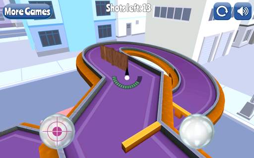 Mini Golf 3D City Ace Star स्क्रीनशॉट 7