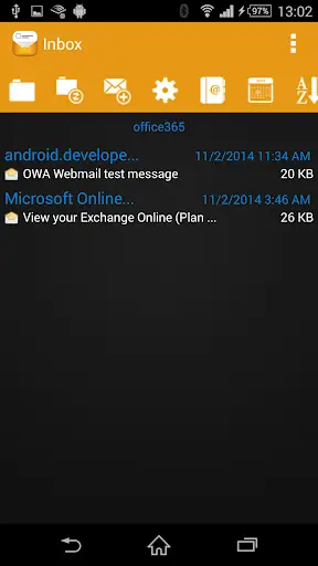 Webmail for OWA screenshot 1