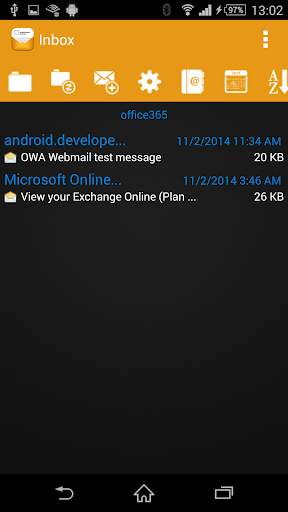 Webmail for OWA screenshot 1