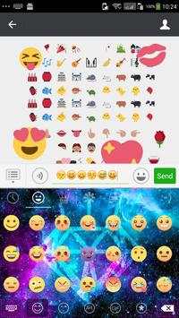 Galaxy Flash Emoji Keyboard screenshot 5