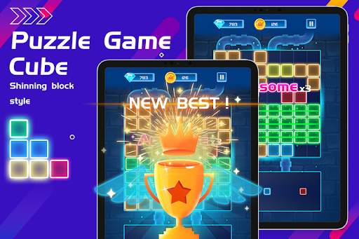 Puzzle Game Cube - Classic Block Puzzle screenshot 8