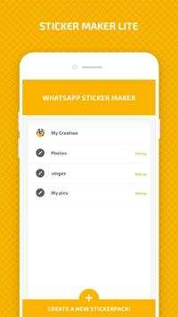 Sticker maker for WA Lite - WAStickerApps screenshot 1