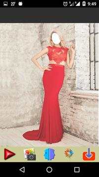 Red Prom Women Dress screenshot 2