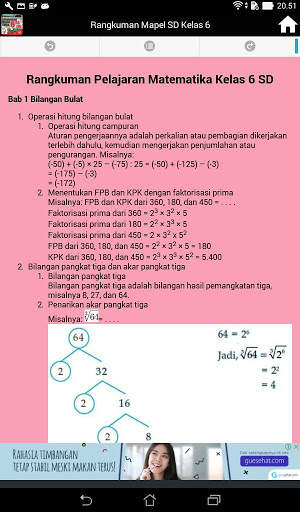 Rangkuman Mata Pelajaran Kelas 6 SD / MI screenshot 10