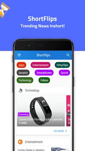 ShortFlips - Tech News In Short! screenshot 1