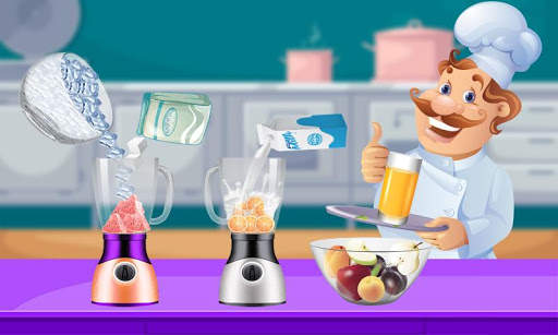 Fresh Milkshake Maker & Fruit Juice Drinking Game screenshot 2