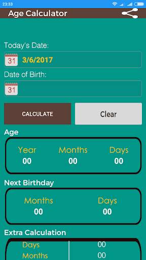Age Calculator screenshot 1